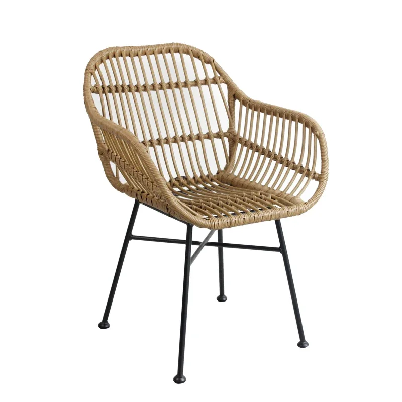 Outdoor Furniture Metal Chairs - Krzesła do jadalni w stylu nordyckim