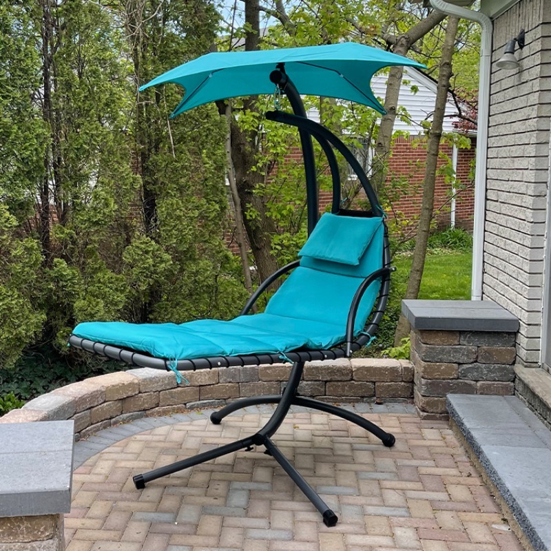 Outdoor Furniture Wood - 2026 Zoshine Wygodny wiszący fotel huśtawka