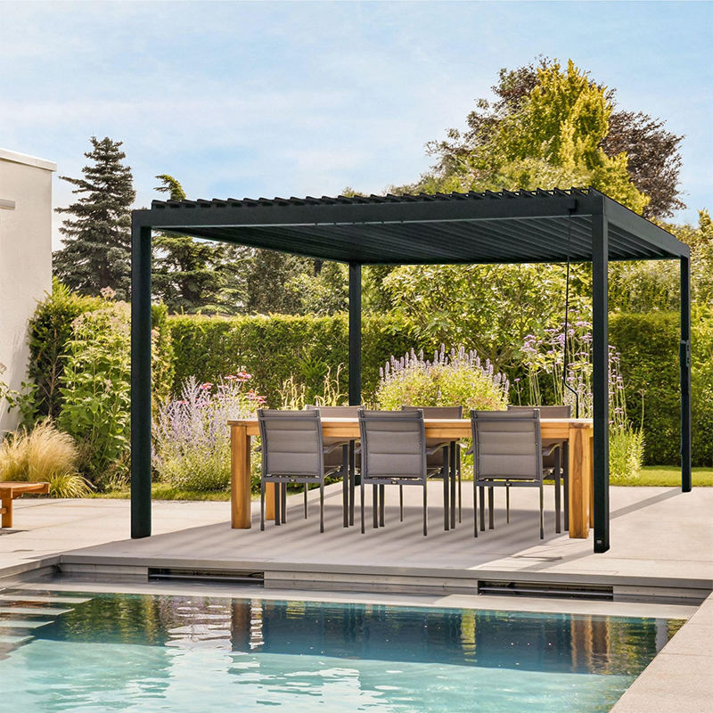 Nowoczesna pergola z możliwośc – Outdoor Furniture Metal recenzja i cena