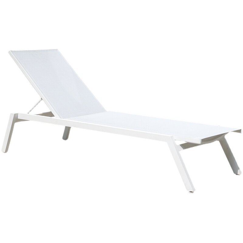 Biała leżanka ogrodowa, wodood – Outdoor Daybed Furniture recenzja i cena