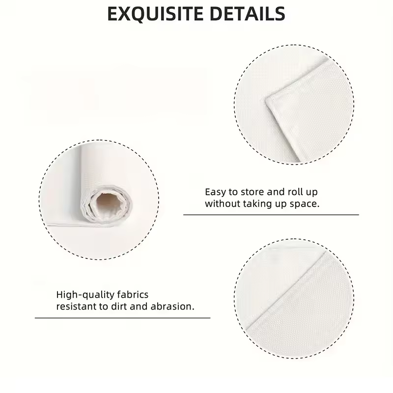 Zestaw 4 okrągłych podkładek V – Outdoor Furniture Wood recenzja i cena